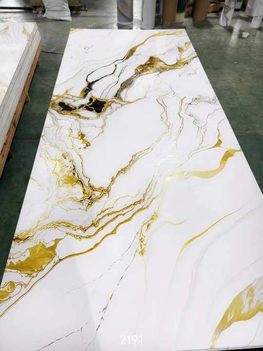 Modern Waterproof PVC UV Marble Wall Panels for Hotels - Easy ...