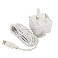 Fuente de Alimentación Oficial Raspberry Pi 4B 5V 3A Tipo-C, Adaptador de Corriente Tipo C para UE, EE. UU. y Reino Unido, Cargador Tipo C para Raspberry Pi 4 Modelo B
