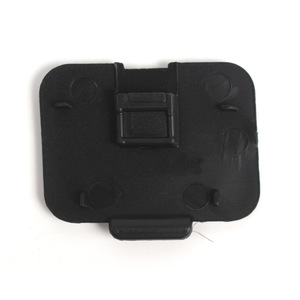 Cache-crochet de remorquage avant pour BMW Série 3 E46 Coupé, en plastique ABS, 4 trous, compatible 1999-2006 - Product Image 1
