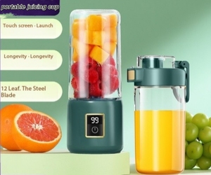 Portable Crushing <b>Juicing</b> Household Fully Automatic Juice <b>Machine</b> Wireless USB Charging Juicer Cup Multi Functional Mixing Cup - Product Image 6