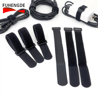 Sangle en nylon de haute qualité, ruban de fixation élastique auto-adhésif, utilisation pour vêtements, attache-câble, adhésif puissant, boucle auto-agrippante