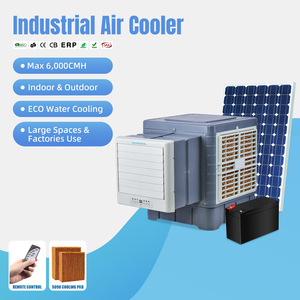Meilleurs refroidisseurs solaires <span class=keywords><strong>par</strong></span> évaporation Système de refroidisseur d'air solaire 4500CMH <span class=keywords><strong>Climatiseur</strong></span> mural fabricant - Product Image 1
