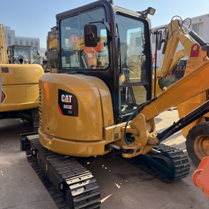 Precio de descuento Excavadora usada <span class=keywords><strong>Caterpillar</strong></span> CAT <span class=keywords><strong>303</strong></span> Miniexcavadora en buenas condiciones con pista de goma CAT - Product Image 3