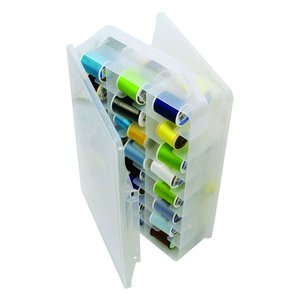 Transparent PP Double Sided Organizer <b>Box</b> 46 Compartments <b>Plastic</b> Storage Case for Sewing Craft Toy Jewelry - Product Image 3