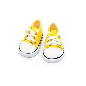 للبيع بالجملة دمية فتاة 18 بوصة تولد من جديد مع حذاء رياضي تعليمي أحذية تنس تناسب تماما دمى 18 بوصة - Product Image 4