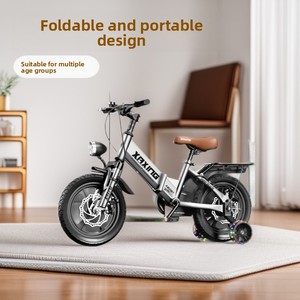 Vélo pour enfants Little Star pour garçons et filles de 3 à 9 ans, vélo pliable avec roues de 18 pouces - Product Image 5