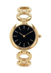 Reloj de pulsera <span class=keywords><strong>para</strong></span> <span class=keywords><strong>mujer</strong></span>, de acero inoxidable, movimiento de cuarzo, diseño impermeable, color dorado. - Product Image 2