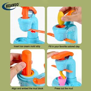 Nouveaux jouets en pâte à <span class=keywords><strong>modeler</strong></span> pour enfants, ensemble de <span class=keywords><strong>cuisine</strong></span> de luxe 55 pièces, machine à nouilles, jouet pour faire des hamburgers, modèle d'outil, ensemble de pâte à <span class=keywords><strong>modeler</strong></span> DIY pour enfants - Product Image 4