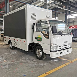 ISUZU 100P Led Display Box Truck Mobile Led Screen Billboard Truck Led Advertising Truck for Sale - Product Image 1
