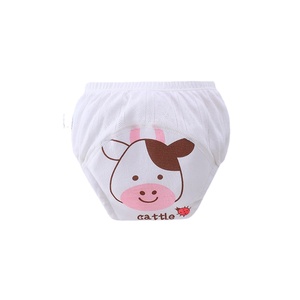 クラスコットン骨なしおむつベビーボーイズ用女の子用薄いリークガードドライ表面吸収トイレットトレーニングエイド夏期ウォッシュ - Product Image 4