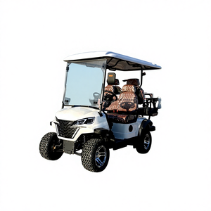 Voiture de golf électrique robuste, haute garde au sol de 15 cm, carrosserie renforcée, capacité tout-terrain et performances fiables - Product Image 1
