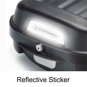 Porte-vélo arrière robuste SUNNYWHEEL KC-111, étanche, avec compartiment de rangement de 12 L et pochette pour ordinateur portable, idéal pour les trajets quotidiens - Product Image 1