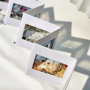 Custom Leporello Fan Shape Reversal Film Memorial Book DIY Transparent Film Insert <b>Photo</b> <b>Album</b> for <b>Couple</b> Camera accessories - Product Image 4