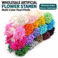 Vente en gros de pétales de fleurs artificielles multicolores en perles pour les magasins d'artisanat et les fabricants de fleurs artificielles