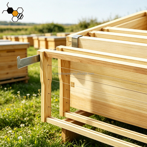 Outil <span class=keywords><strong>d</strong></span>'apiculture en acier inoxydable 201, support de cadre de ruche, support de cadre <span class=keywords><strong>d</strong></span>'<span class=keywords><strong>abeille</strong></span>, <span class=keywords><strong>plaque</strong></span> de 2,55 mm <span class=keywords><strong>d</strong></span>'épaisseur avec crochet anti-chute - Product Image 3