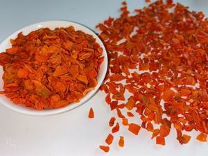 Liansheng AD organik dehidrasi bubuk serpihan wortel kering 10*10 grosir sayuran tumbuh rumah kaca diproses teknik panggang - Product Image 2