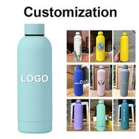Botol Minum Olahraga Dinding Ganda Isolasi Vakum Custom Touch 500ml 750ml 1000ml, Flask Vakum Baja Tahan Karat 304 Tahan Lama Anti UV