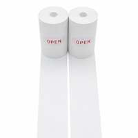 Rouleau de papier thermique 57x40mm, imperméable, résistant à l'huile, résistant aux déchirures, papier synthétique pour magasin de détail