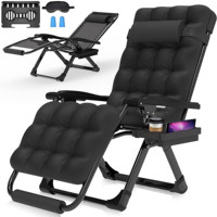 Chaise longue pliable pour personnes âgées, table de camping et ensemble d'événements, chaise de jardin portable