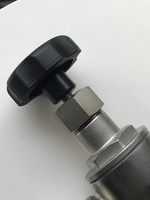 Vanne à siège incliné en acier inoxydable SS316 à raccord soudé sanitaire, qualité alimentaire, type Y, DN 20