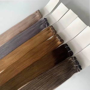 Estensioni di <span class=keywords><strong>Capelli</strong></span> Umani Ricci <span class=keywords><strong>Naturali</strong></span> 100% Vergini Grezzi con Cuticole Allineate, Tessitura a Macchina, Fornitore di Fasci di <span class=keywords><strong>Capelli</strong></span> Ondulati <span class=keywords><strong>Naturali</strong></span> in Seta - Product Image 6