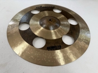 Cymbale de batterie professionnelle 16 pouces en bronze B20, série Gravity, perforée O-Zone, pour kit de batterie