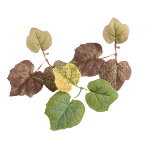 Artificial Grape <b>Leaf</b> Vine Green Red Yellow Plastic Plant <b>Wall</b> Hanging <b>Decoration</b> For Home Wedding Outdoor Props - Product Image 5