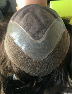 Tupé adhesivo 100% de cabello humano <span class=keywords><strong>para</strong></span> hombre - Product Image 2