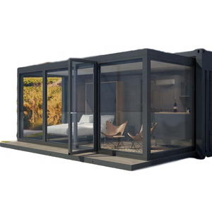Maison conteneur extensible à glissière pour les vacances, 1 chambre et 1 salle de bain - Product Image 2