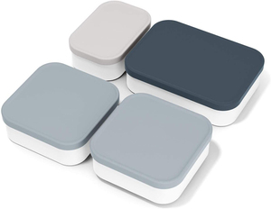 Leakproof Silicone Food Containers MB Extra with Top,Compartments for Bento <b>Box</b> MB Original - for Work <b>Lunch</b> <b>Packing</b> - Product Image 1