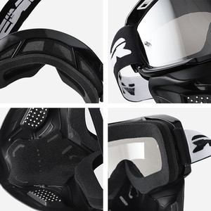 Casco de Motocicleta Todoterreno, Máscara Protectora <span class=keywords><strong>para</strong></span> Motocicleta, Gafas de Protección <span class=keywords><strong>para</strong></span> Conducción en Exteriores, Especial <span class=keywords><strong>para</strong></span> el Desierto - Product Image 4