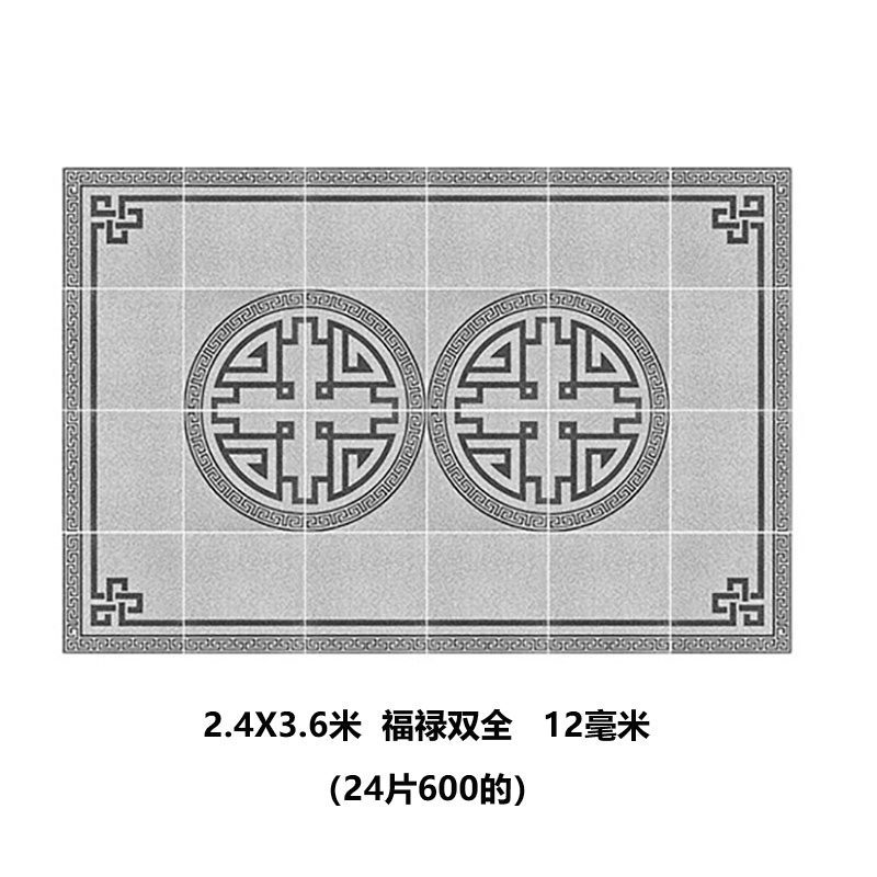 24x36 doble fortuna - 12mm de grosor