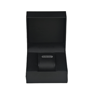 Personalized Custom Logo <b>Black</b> Magnetic Rigid Jewelry Bracelet <b>Box</b> with Insert Handmade Gift Packaging - Product Image 2