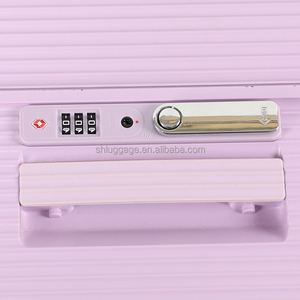 Maleta de Viaje de PC Morada de Moda, Maleta de 20 Pulgadas, Maletas de Lujo con Ruedas, Maleta de Gran Capacidad para Mujer - Product Image 4