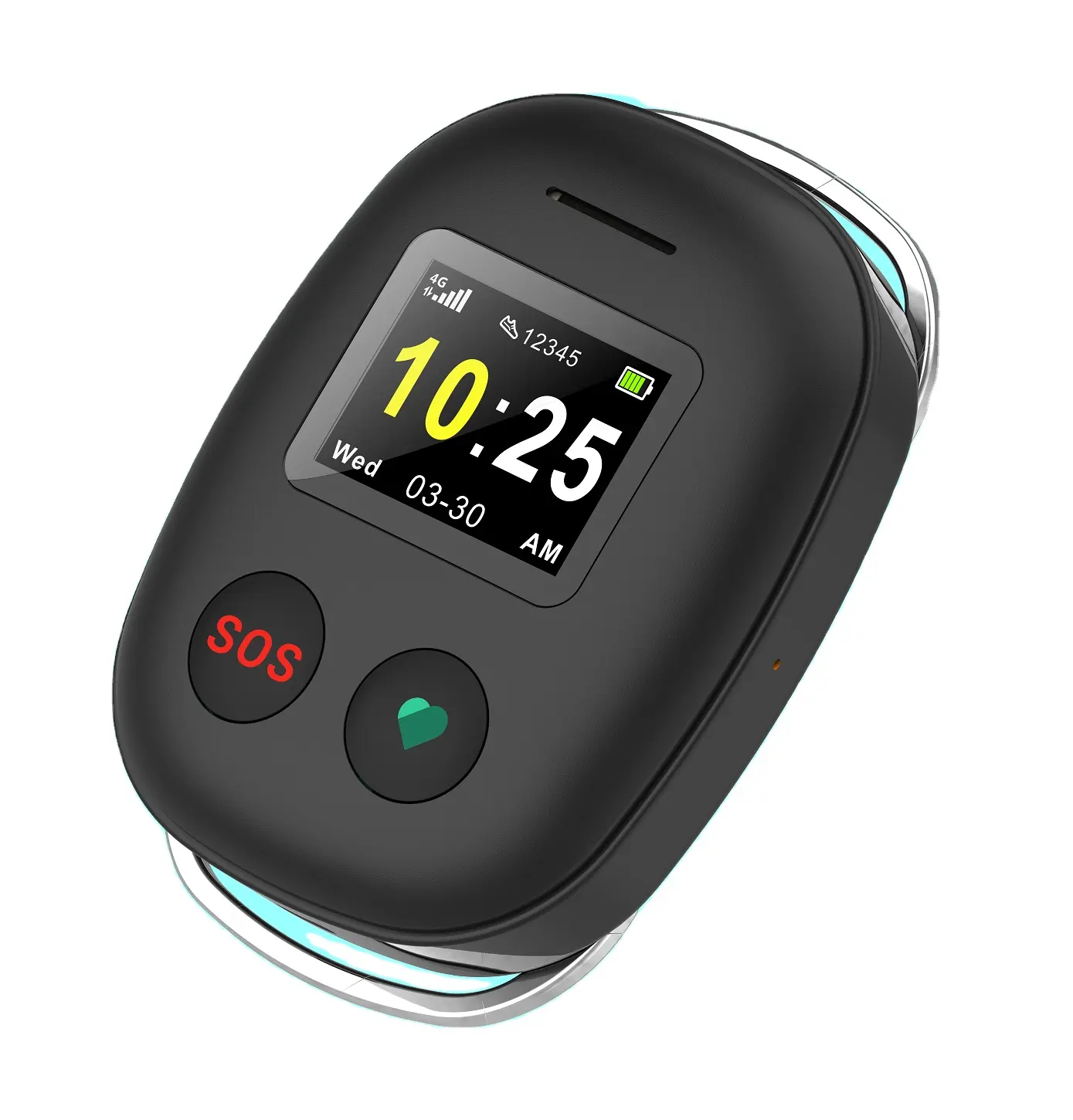 SOS pulsante di emergenza localizzatore personale L15 ciondolo intelligente per la demenza paziente e anziani GPS Tracker