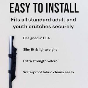 Free sample Crutch Accessories Bag and Hand Grip <b>Cushions</b> <b>Waterproof</b> Premium Pouch for Crutches Lightweight Crutch Accessories - Product Image 4