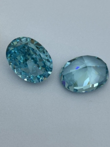 Toptan en kaliteli çeşitli renkler ezilmiş Oval buz kesim gevşek kübik zirkonya CZ taşlar gevşek taş takı için kullanılan kakma - Product Image 5