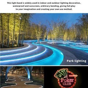 Tira de Luz LED de Neón Flexible de 220V, de PVC y Silicona, para Decoración Navideña, Tira de LED de Neón para Manualidades - Product Image 5