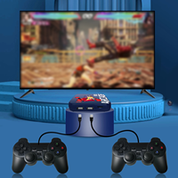 Manettes de jeu sans fil doubles 2,4 G, manettes 3D, console de jeux vidéo HD 4K, boîte d'arcade intégrée, 33000 jeux rétro classiques N64