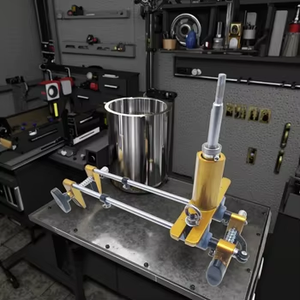 Kit OEM personalizable <span class=keywords><strong>para</strong></span> abrir orificios de cerraduras de puertas, máquina de mortajar industrial, 3 brocas, plantilla de instalación <span class=keywords><strong>para</strong></span> herramientas de <span class=keywords><strong>madera</strong></span> y metal - Product Image 6