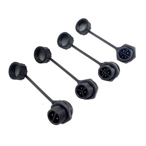 M16 Self Locking Aviation Connector 2 3 4 5 Core Waterproof <b>Plug</b> <b>In</b> DC LED <b>Lighting</b> Adapter - Product Image 3