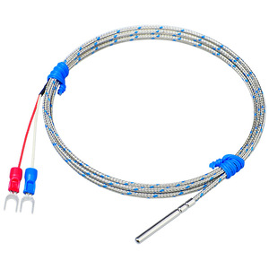 Sonda termopar de 3*30, termopar tipo K, sonda de temperatura simple, cable de detección de temperatura tipo aguja, cilíndrico pequeño - Product Image 3