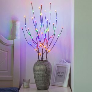 LED <strong>Branch</strong> Fairy <strong>Lights</strong> Romantic Indoor Festive Ambiance Creator Wedding Party Birthdays Christmas Ornaments Twig <strong>Light</strong> - Product Image 3
