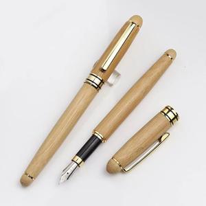 Eco Friendly penna a sfera in legno di bambù con Logo personalizzato stampa penna promozionale - Product Image 2