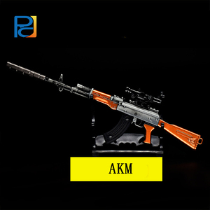 Móc Khóa Mô Hình Súng Gà Ăn Hợp Kim Kẽm 18Cm AKM Giảm Giá Từ Nhà Máy - Product Image 2