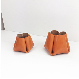 Macetas de cuero para arte de jardín y decoración de plantas, cestas de almacenamiento de plantas para escritorio y portalápices, personalizables. - Product Image 2