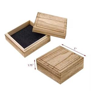 Boîtes de rangement pour bijoux en bois personnalisées de qualité supérieure, logo personnalisé, couleur personnalisée, vente en gros professionnelle, styles variés - Product Image 5