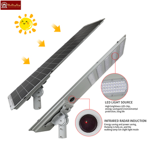 <span class=keywords><strong>Venta</strong></span> de fábrica Nuevo modelo 100W/150W/200W Luz de calle LED <span class=keywords><strong>solar</strong></span> Impermeable Instalación de iluminación pública al aire libre Lámpara de aluminio - Product Image 5