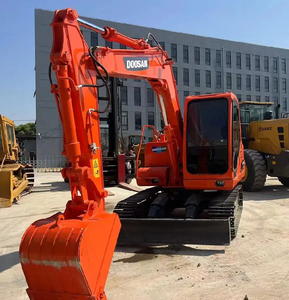 Mini retroexcavadora DOOSAN DH80 usada, bomba hidráulica de orugas de 8 toneladas, engranaje de Motor Daewoo, buen estado, ¡Precio correcto! - Product Image 6