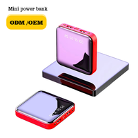 Meilleur chargeur portable compact, Powerbank mince, 5000 mAh, 10000 mAh, mini chargeur de téléphone portable, logo personnalisé, Power Bank 20000 mAh